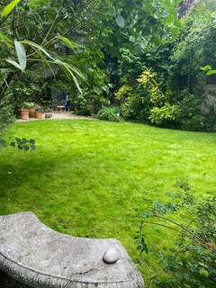 Jardin d'agrément entretenu